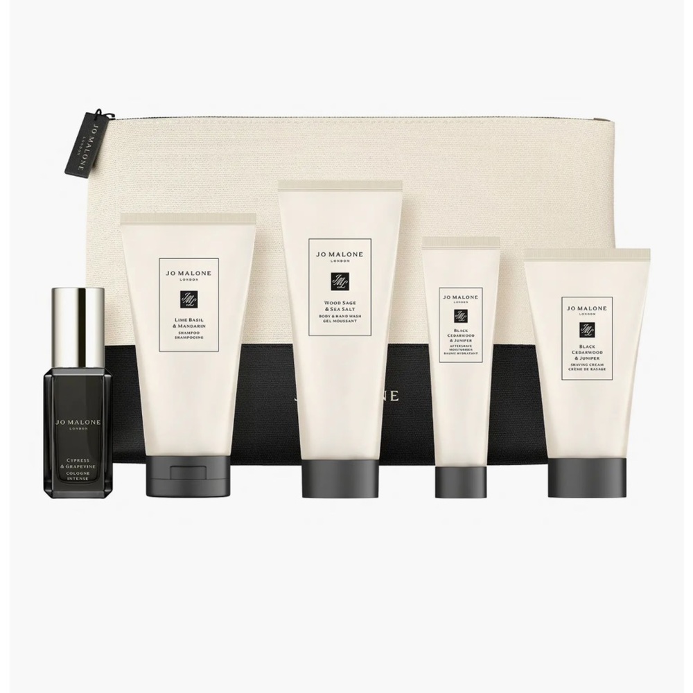 Jo Malone, Men's Grooming Travel Kit with Pouch, NEW!!